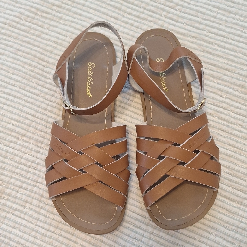 Salt Water Sandals by Hoy Brown Classic Sandals